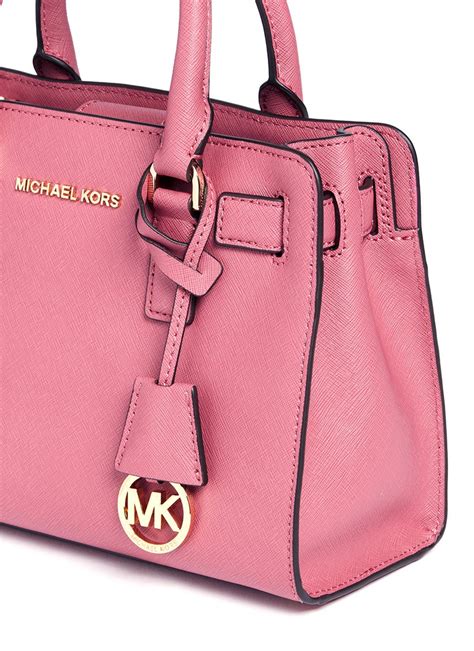 michael kors saffiano wallet pink|michael kors saffiano leather satchel.